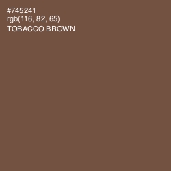 #745241 - Tobacco Brown Color Image